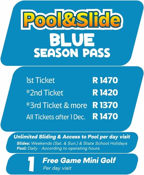 Dolphin-beach-entertainment-pool-slide-season-pass-blue-jbay-2024